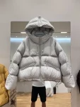 Winter Warm Hooded Short Down Jacket Women White Duck Down Zipper Fluffy Parker Outwears Female Puff Thicken Drawstring Jackets
